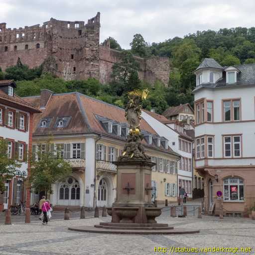 Heidelberg /  Muttergottesbrunnen