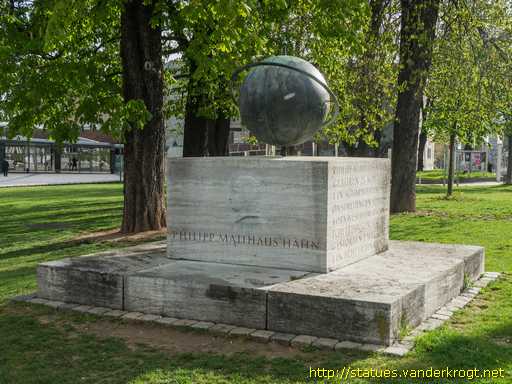 Stuttgart /  Philipp-Matthäus-Hahn-Denkmal