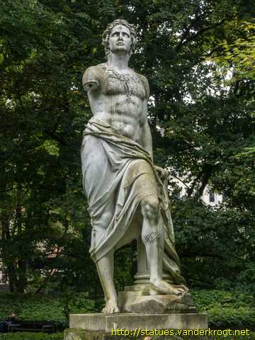 Tübingen /  Hölderlin-Denkmal