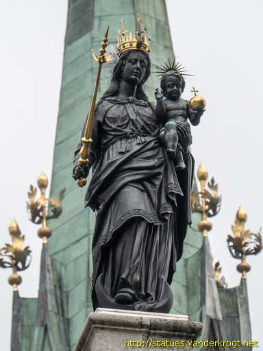 Konstanz /  Mariensäule