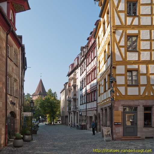 Nürnberg /  Bischof oder Abt mit Hund
