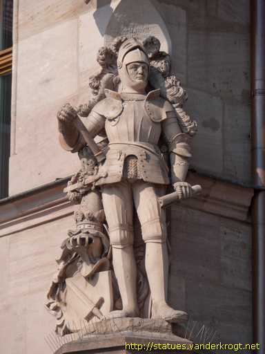 Nürnberg /  Geharnischter Mann