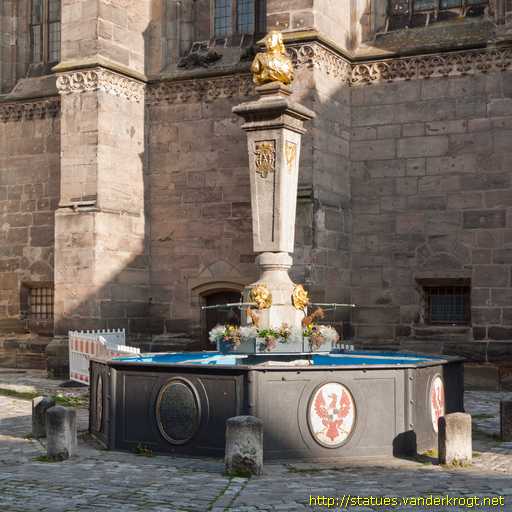 Ansbach /  Markgraf-Carl-Brunnen