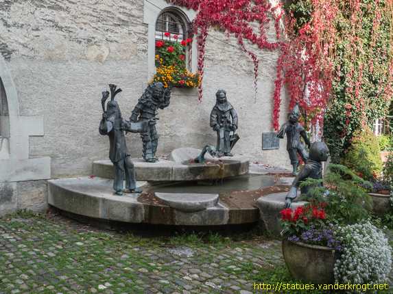 Lindau (Bodensee) /  Narren-Brunnen