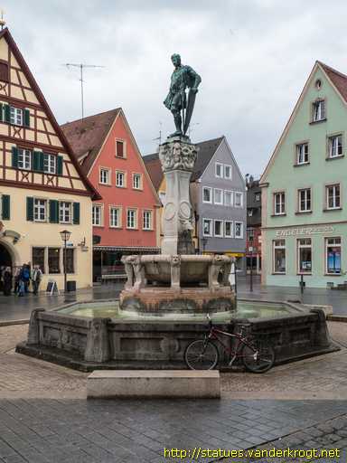 Weißenburg in Bayern /  Kaiser-Ludwig-Brunnen