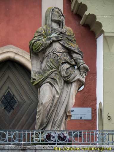 Ochsenfurt /  Kruzifix mit der trauernden Muttergottes