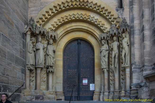 Bamberg /  Adamspforte des Bamberger Doms