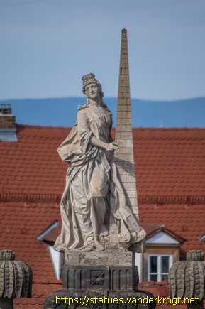 Bamberg /  Fortunata-Brunnen und die vier Jahreszeiten