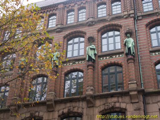 Hamburg /  Wilhelm I., Bismarck, Roon und Moltke