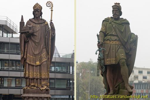Hamburg /  Sankt Ansgar & Graf Adolf III von Schauenburg
