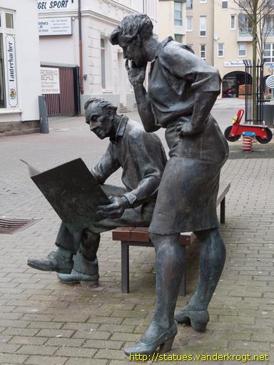 Bad Hersfeld /  Zeitungsleser