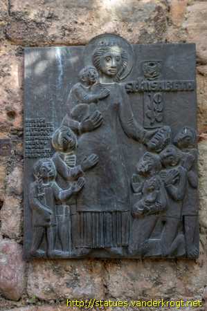 Marburg /  Gedenktafel Elisabethjahr 1981