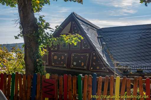 Marburg /  Das Lebkuchenhaus aus "Hänsel und Gretel"