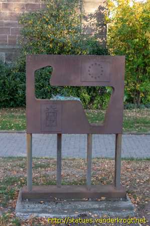 Bad Arolsen /  Denkmal 30 Jahre Städtepartnerschaft Bad Arolsen - Heusden-Zolder