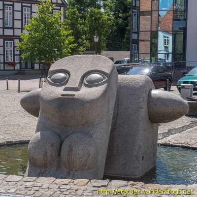 Quakenbrück /  Europa-Brunnen