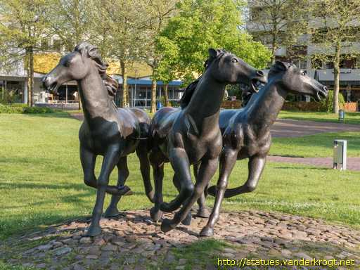 Aurich /  Pferde am Pferdemarkt