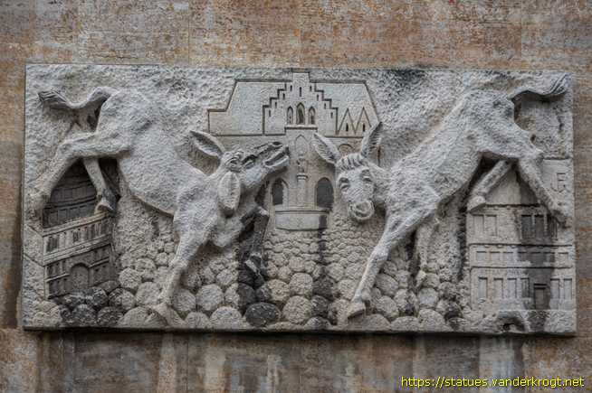 Hildesheim /  Legende von betrunkenen Eseln