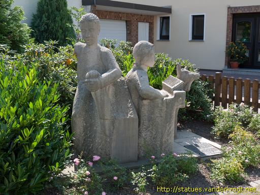 Gehlenbeck /  Zigarrenmacher, Ziege und Dorfjugend