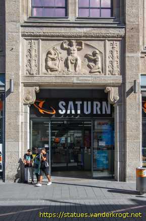 Bochum /  Relief des Gottes Merkur