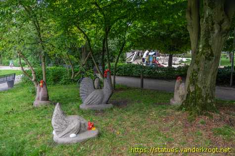 Rheine /  Hühnergruppe