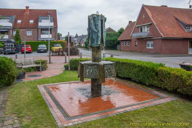 Ochtrup /  Brunnen der Begegnung - Stadtbrunnen