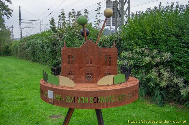 Herzogenrath /  Denkmal 125 Jahre grenzüberschreitende Eisenbahn