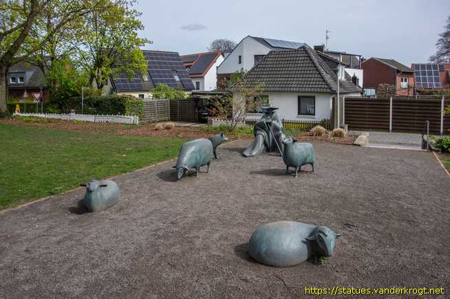 Stadtlohn /  Hirte und Schafe
