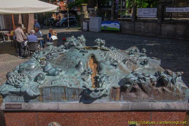 Billerbeck /  Marktbrunnen - Vier Jahreszeiten