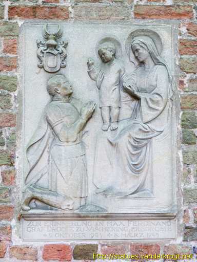 Lüdinghausen /  Gedenktafel Max Ferdinand Droste zu Vischering