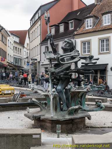 Paderborn /  Neptunbrunnen