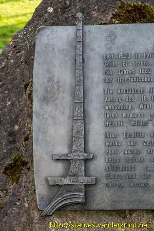 Marmagen /  Gustave-Eiffel-Gedenkstein