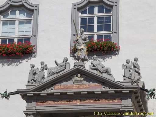 Wittenberg, Lutherstadt /  Rathausportal