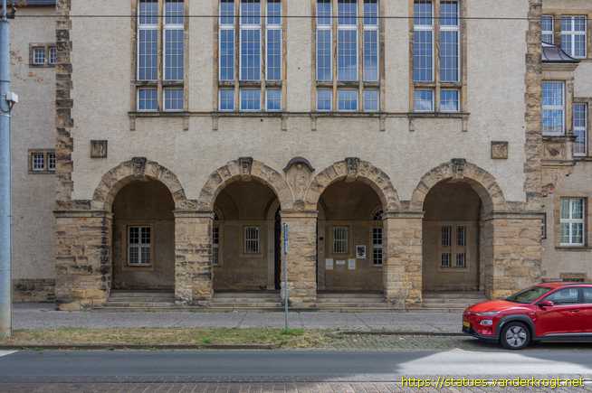 Halberstadt /  Justitia, Adam und Eva