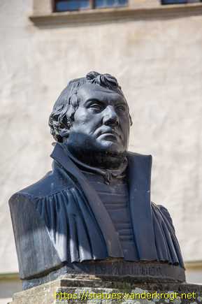 Eisleben, Lutherstadt /  Martin-Luther-Büste