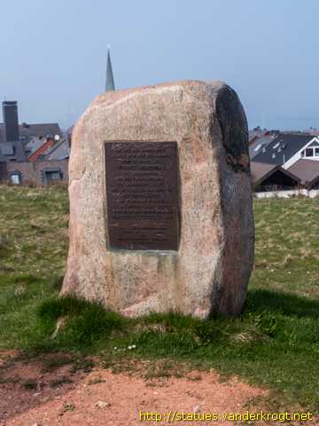 Helgoland /  Werner-Heisenberg-Denkmal