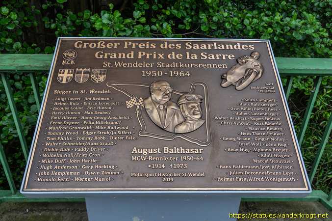St. Wendel /  Balthasar Gedenktafel