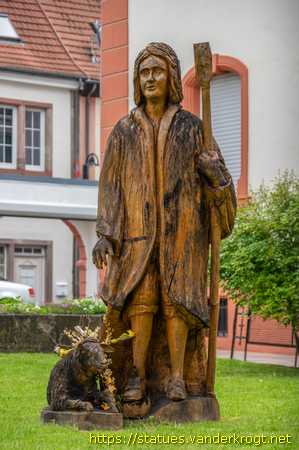 St. Wendel /  Sankt Wendalinus (Holzstatue)