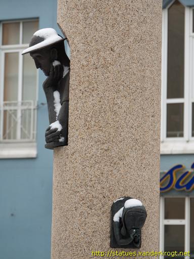 Plauen /  Der Klostermarkt-Brunnen