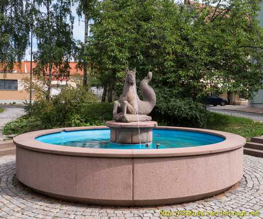 Nordhausen /  Meerpferdbrunnen