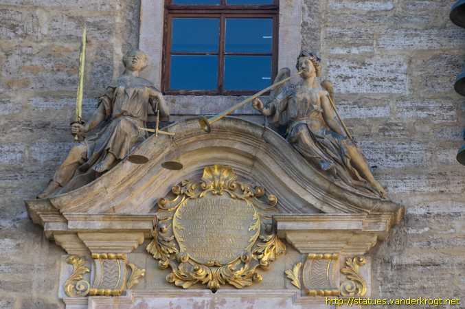 Bad Langensalza /  Justitia und Fama