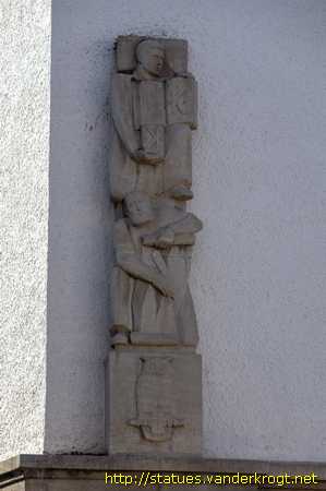 Bad Langensalza /  Relief am Druckerei