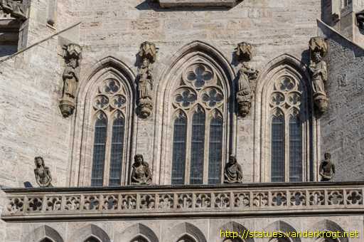 Mühlhausen /  Kaiser Karl IV. und seine Gemahlin Elisabeth von Pommern