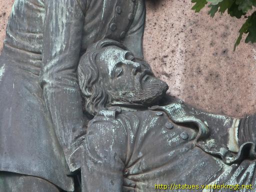 Fredericia /  Krigergraven på Trinitatis Kirkegård