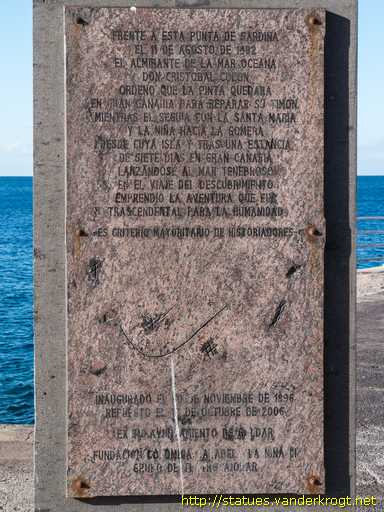 Sardina (del Norte) /  Monument en el Punta de Sardina