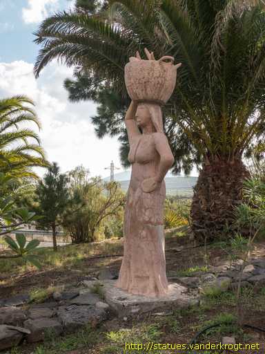 Agüimes /  Mujer con la Cesta