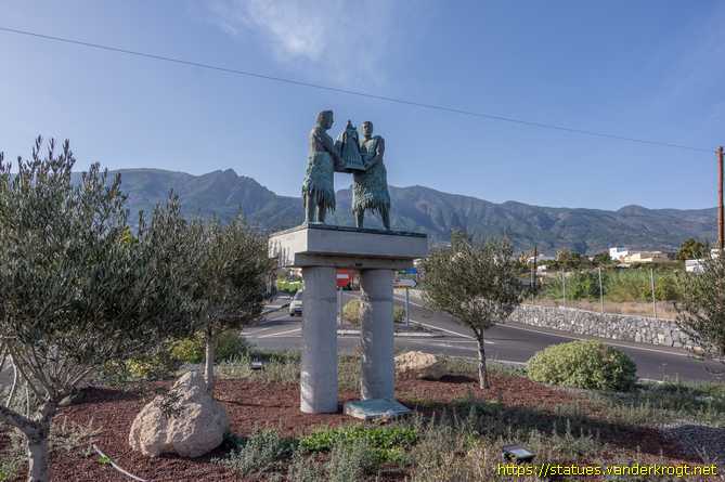 Güímar /  La Virgen Portada por los Guanches