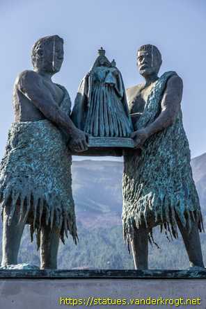 Güímar /  La Virgen Portada por los Guanches