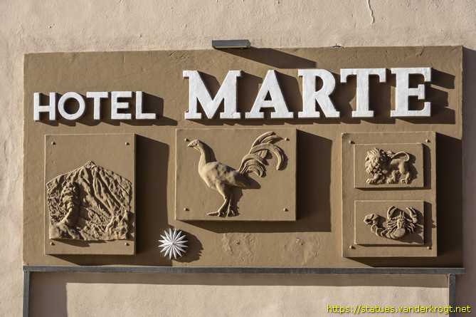 Puerto de la Cruz /  Bajorrelieve Hotel Marte