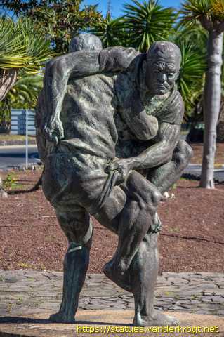 Tegueste /  Monumento Lucha Canaria