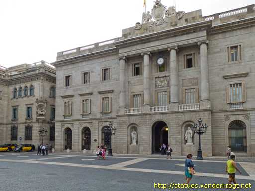 Barcelona /  Jaume el Conqueridor i el conseller Joan Fiveller